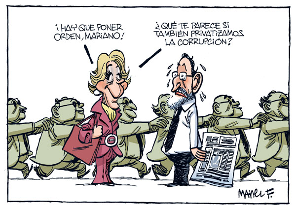 Rajoy - Privatizar la Corrupción