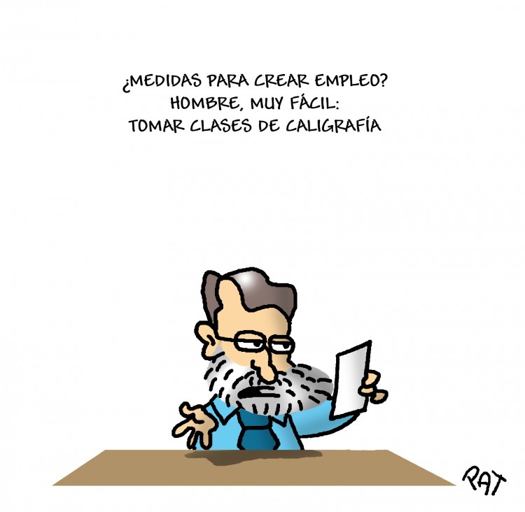 Rajoy y su letra