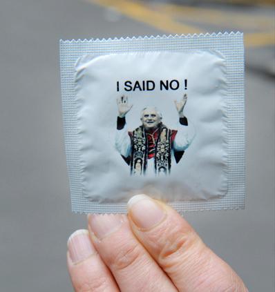 El preservativo del Papa