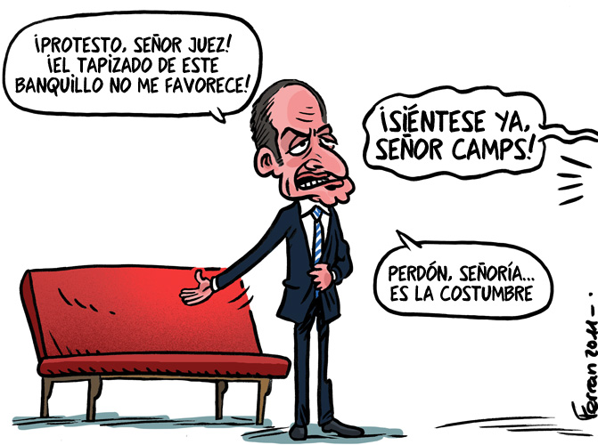 Camps en el banquillo