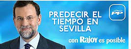 Predecir el tiempo en Sevilla con Rajoy es posible