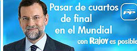 Pasar de cuartos de final en el Mundial con Rajoy es posible