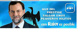 Que del Prestige salgan unos pequeños hilitos con Rajoy es posible