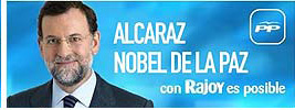 Alcaraz, Nobel de la Paz, con Rajoy es posible