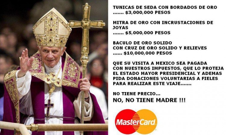La madre del Papa en Mexico