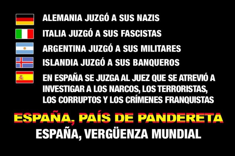 #ApoyoAGarzón España, país de pandereta