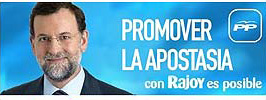 Promover la apostasía con Rajoy es posible