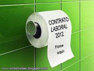 #reformalaboral Contrato Laboral 2012