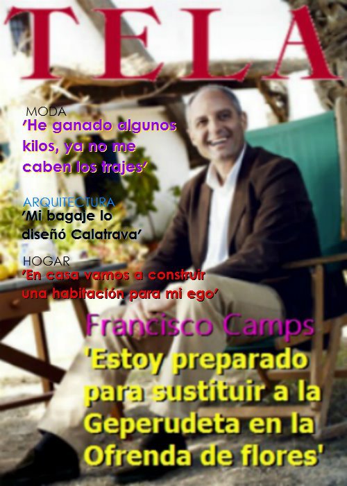 Entrevista con El Curita en la revista Tela
