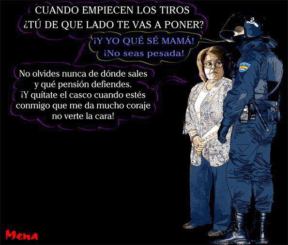 #PrimaveraValenciana Madre de policía