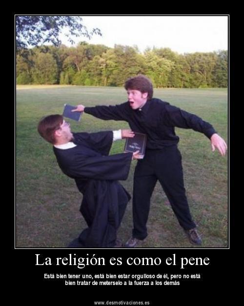 Meterle la religión a los demás