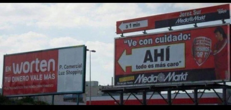 Publicidad agresiva