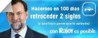 Hacernos retroceder 2 siglos, con Rajoy es posible