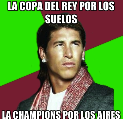 Sergio Ramos, arriba y abajo