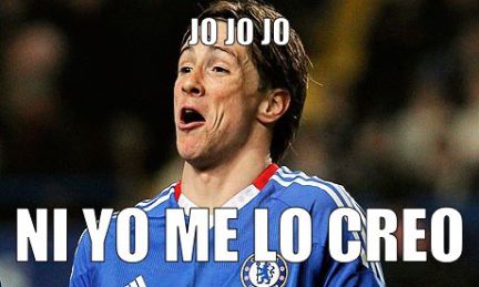 Fernando Torres marca un gol