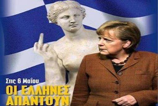 Grecia y Merkel