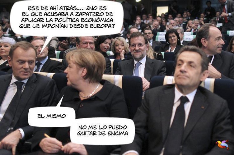 Mariano, el lapa de la Merkel