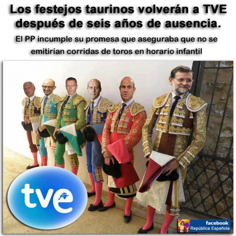 Mariano y los festejos taurinos