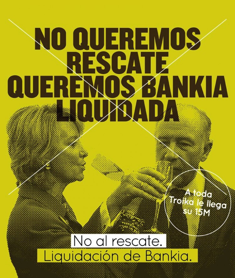 No al rescate de Bankia