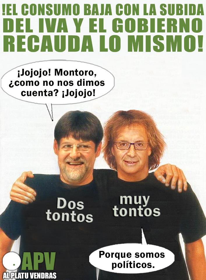 Mariano y Montoro, dos tontos muy tontos