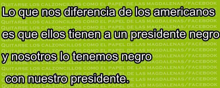 Nuestras diferencias con los EEUU