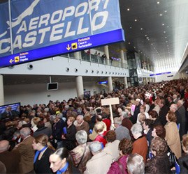 Inaguración del aeropuerto de Castellón