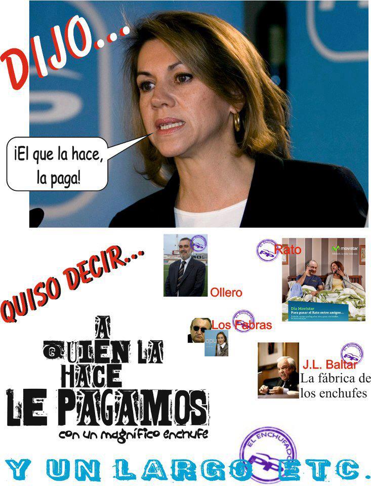 A quien la hace le pagamos