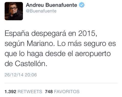 Según Mariano, España despegará en 2015