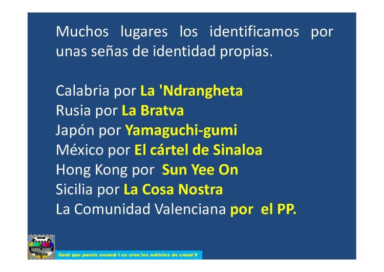 Las señas de identidad de la Comunidad Valenciana