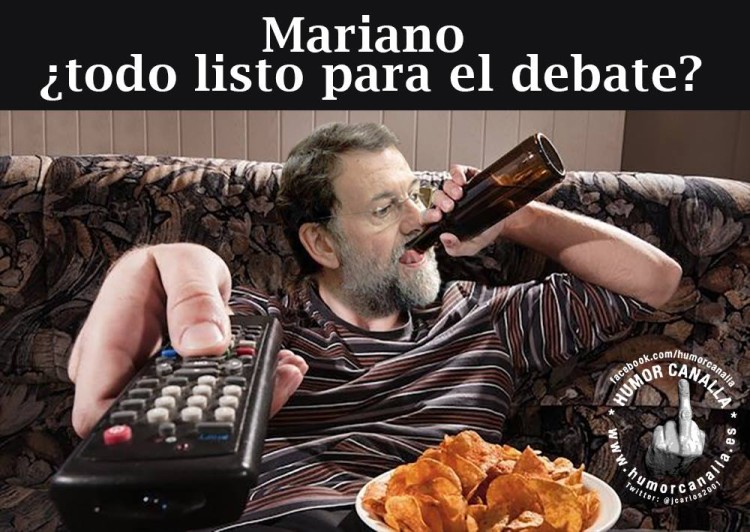 Mariano, listo para el debate
